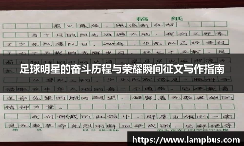 足球明星的奋斗历程与荣耀瞬间征文写作指南